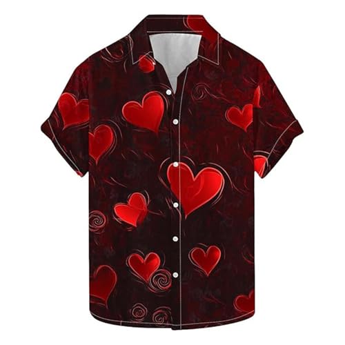 Chemise manches courtes boutonnière homme vêtement plage été décontracté quotidien