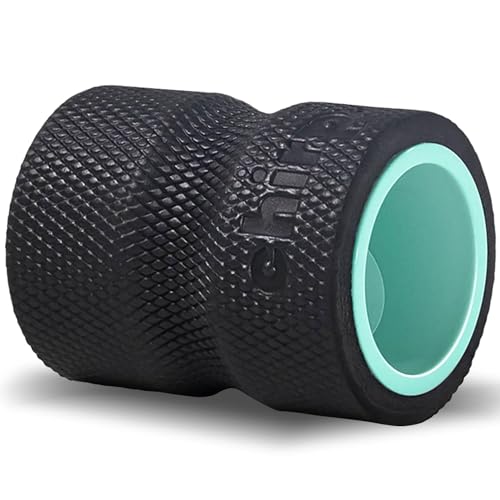 Chirp Wheel Foam Roller – Targeted Back & Neck Relief, Lumbar Spine Stretcher, Spinal Decompression Back Stretcher, Massage Roller with Density Foam for Physical Therapy, Supports 500lbs, 4-Inch Mint