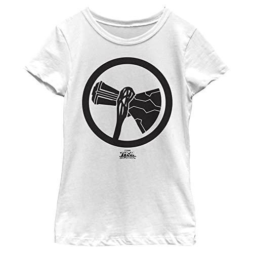 T-shirt Thor Love and Thunder Stormbreaker noir pour fille