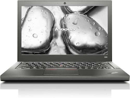 Lenovo ThinkPad X240 12.5-inch Laptop, Intel Core i5-4300U 1.9GHz, 8GB RAM, 128GB SSD, Windows 11 Pro