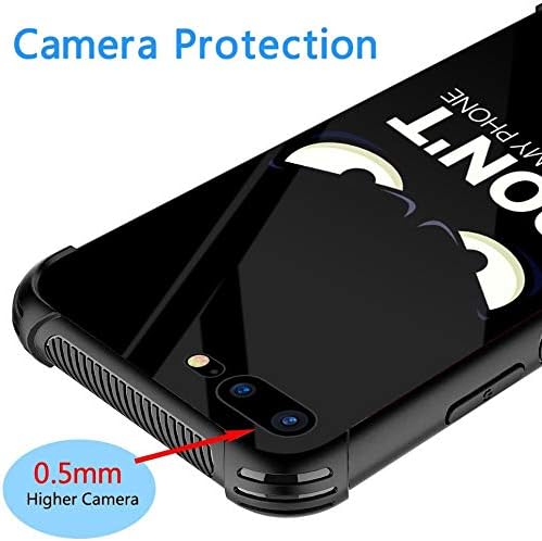 iPhone SE 2020 Case,Cute Funny iPhone 8 Case for Boys Grils,Design Printing iPhone 7 Cases Shockproof Anti-Scratch Case for iPhone 7/8/SE 4.7 inch White Dont Touch Me