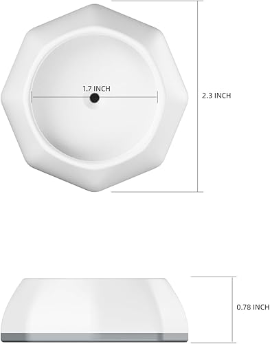 Miniatura 5 de ICERO Protector de pared para puerta de bebé, protege las paredes y puertas de las puertas de mascotas y perros, puertas montadas a presión que