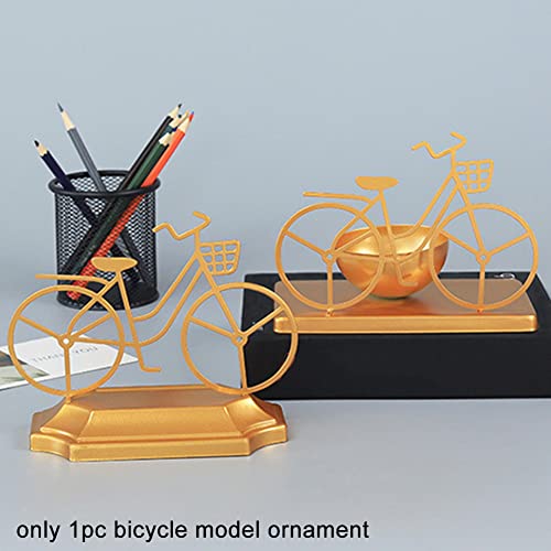 Collection de modèles de vélo artisanale en fer pour figurine de bureau - 5