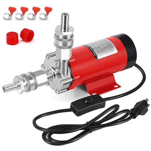 Wort Pump Beer Pump, Food Grade Pump for Homebrew - High