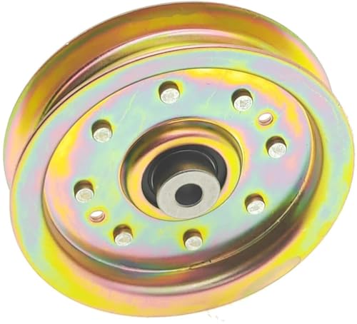 PHUOC LOC THO for Deck Flat Idler Pulley for Snapper W481252KW W321252KW W48142BV, Snapper Deck Idler Pulley, Flat Design, Compatible with specified Models.