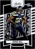 2023 Panini Absolute Retail #165 Derick Hall RC Rookie Card Seattle Seahawks Official NFL Football Card in Raw (NM or Better) Condition