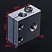 immagine 4PoPprint Upgrade - Dissipatore di calore All Metal Hotend 3D pezzi per stampante CR-10 Ender3 3D MK8 ugello CR10 Titanium Heat Breaker