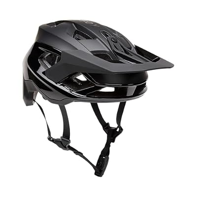 Fox Racing Speedframe Pro MT BLK CE – Casque VTT MTB – Mips, système BOA, visière Amovible – Noir Mat, Taille: S