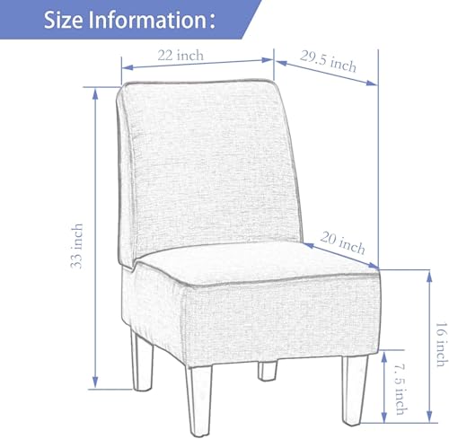 Sillón plegable naranja con estructura de madera miniatura 2
