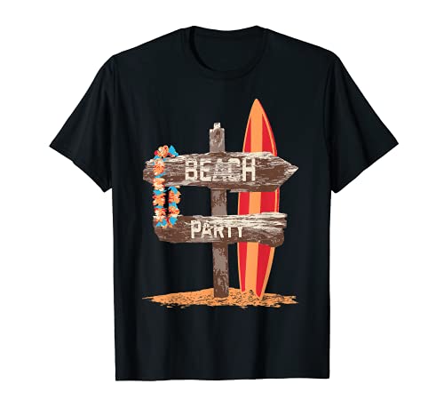 Beach Signs Summer Vacation Surf Party Beach Please Graphic T-Shirt
