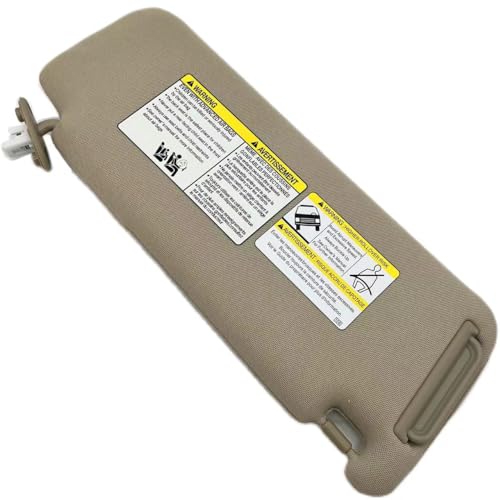 Pare-soleil gauche 4Runner résout le problème de volet lâche beige