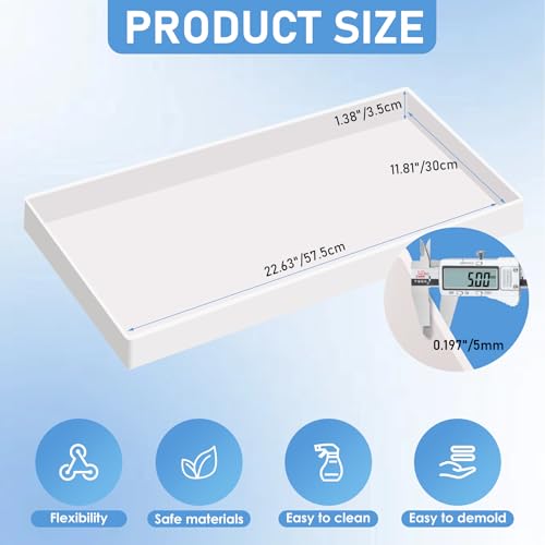 Moule résine pour table basse sans fuite grand format réutilisable 57cm