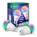 Produktbild NOUS P3Z ZigBee Smart Glühbirne E27 LED, RGB, Kompatibel mit Alexa, Home Assistant, Google Home, SmartThings, Fernbedienung, Dekorative Glühbirne Zubehör, 2 Pack