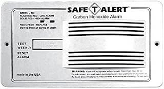 MTI Industries 65-542-P-WT Safe T Alert Carbon Monoxide Alarm - Flush Mount, White