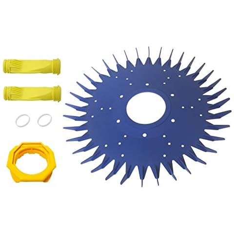 ATIE 6 Pieces Pool Cleaner Rebuild Kit Replacement Parts Including Finned Seal, Foot Pad, Diaphragm Fits For Zodiac Baracuda G3 G4 Pool Cleaner Finned Seal W70329, Foot Pad W70327, Diaphragm W69698 Cover