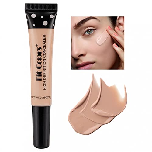 ZITIANY Concealer Foundation, 8 Color Tube Liquid Concealer Makeup, Natural ...