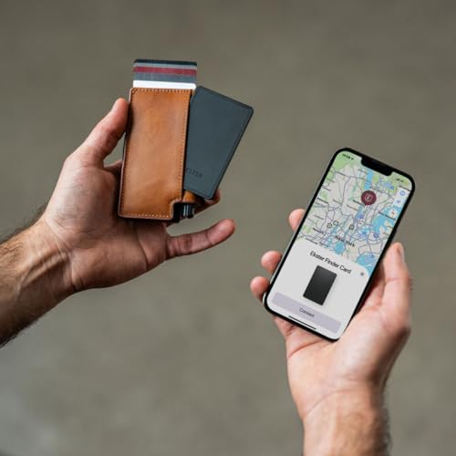 Ekster Finder Card Wallet Finder | Rechargeable Bluetooth-Enabled GPS Wallet Tracker Card | Long Lasting Battery Works with Apple® Find My & Siri | Card Tracker for Wallet - Thumbnail 6