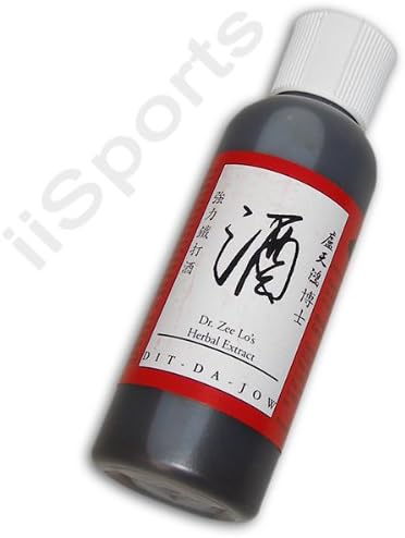 Dr Zee Lo Chinese Dit Da Jow LARGE 4 oz strain sprain herbal extract liniment