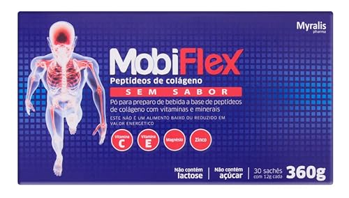 Mobiflex Peptídeos de Colágeno c/ 30 Sachês de 12g Cada