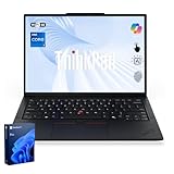 PCONLINE Lenovo ThinkPad E14 Business Laptop, 14" FHD+ Anti-Glare Touchscreen, Intel Core 7 240H, 32GB DDR5, 1TB SSD, Fingerprint, Backlit Keyboard, HDMI, 1080p Webcam, Wi-Fi 6E, Win 11 Pro, Black