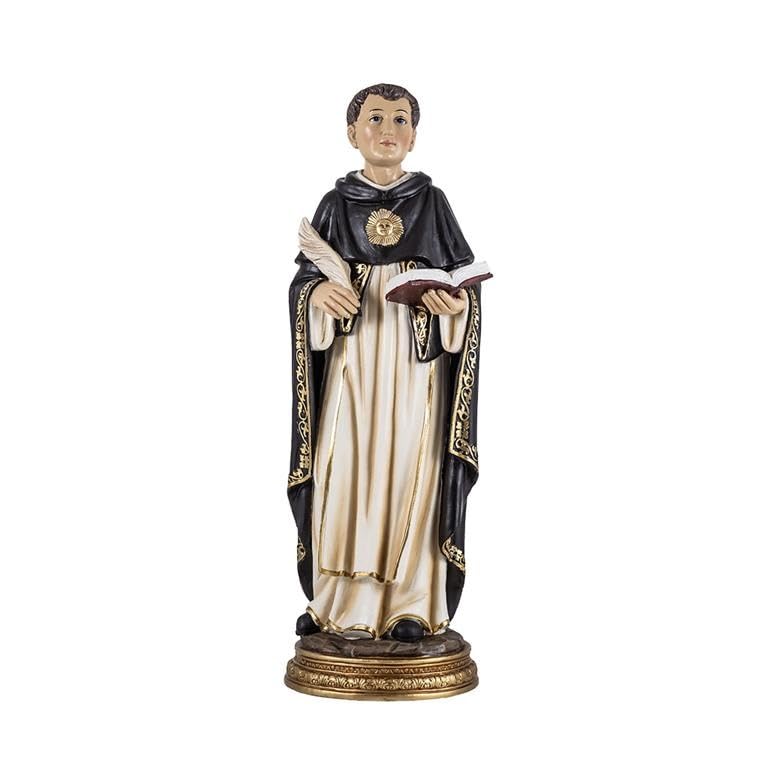 Saint Thomas d'Aquin figurine 30 cm pour créer un coin prière étudiant
