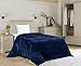 Utopia Bedding Fleece Blanket Twin Size Navy 300GSM Luxury Anti-Static Fuzzy Soft Microfiber Dorm Bed Blanket (90x66 Inch)