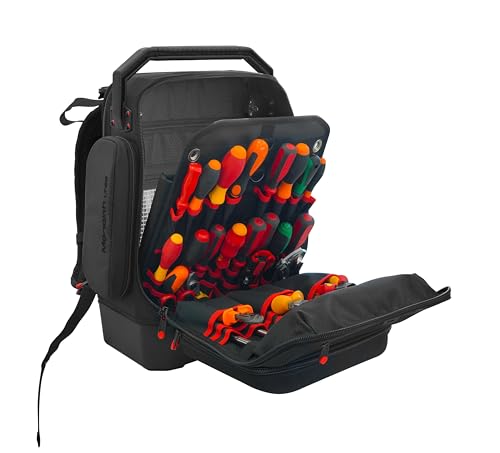 Gt 489082 - Zaino Per Attrezzi Monolith LT35-15", Con 43 Tasche, Lavagnetta Estraibile, Materiale 600D - 3