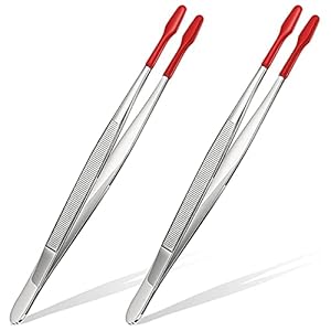 Casstaly 5000 Präzisions-Industrie-Pinzetten 2 Stück