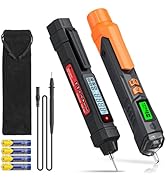 Neoteck Non Contact Voltage Tester 12-1000V/48-1000V and 2 in 1 Pen Type Digital Multimeter Adjus...