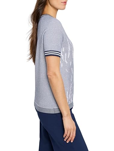 NIC+ZOE Women's Demi Jacquard Sweater Tee3