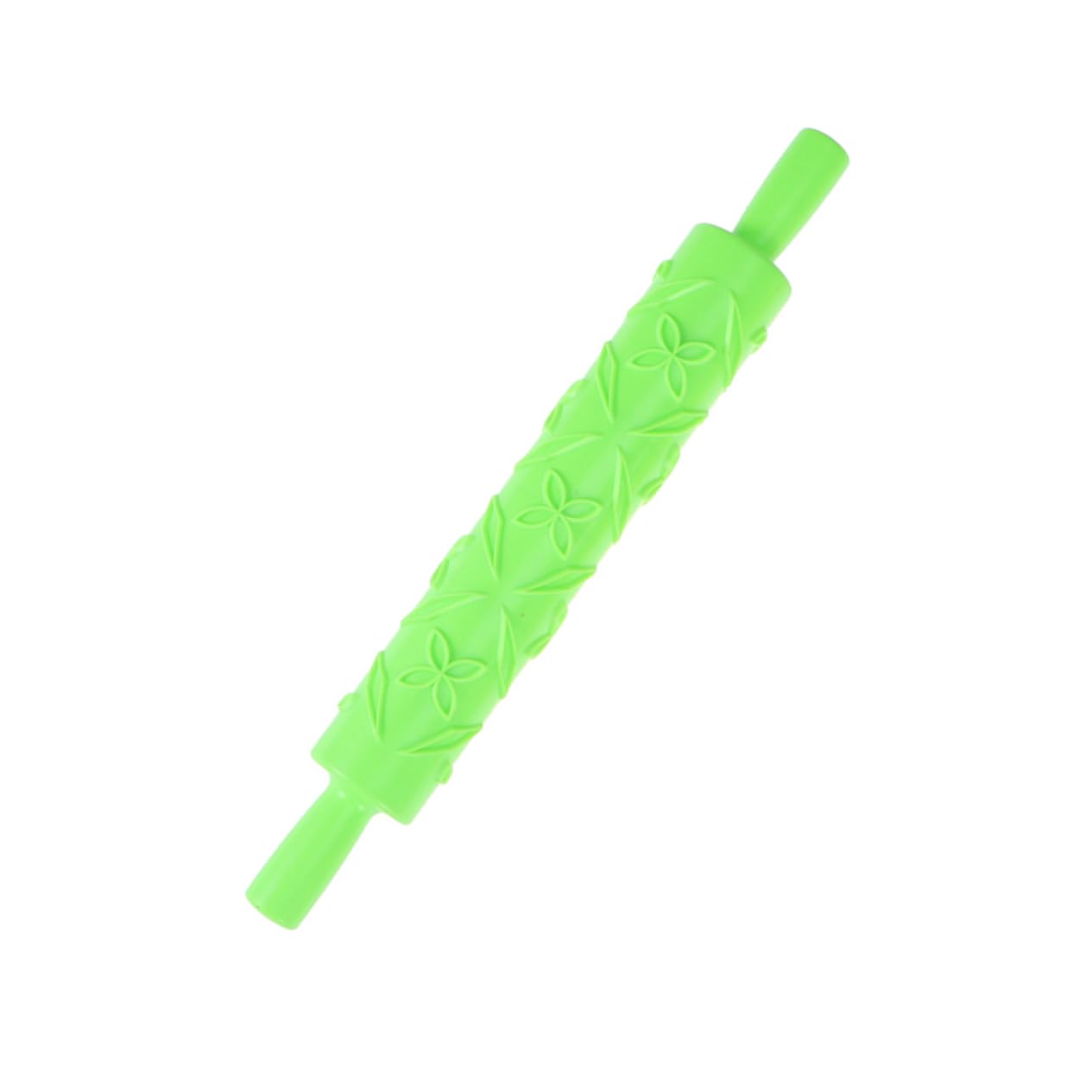 Set 5 Pezzi Matterello in Plastica Stampi Decorativi a Rilievo, Facile da Pulire e Impugnare, per Pasta Modellabile e Torte di Fondente Stili multipli
