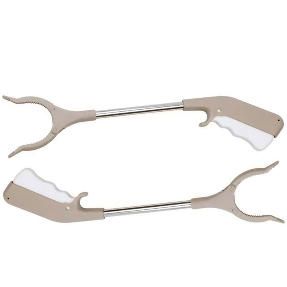 2 Pinces De Ramassage 29cm Pour Séniors - Préhension Facile Pour Jardin