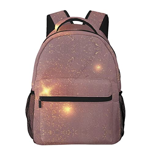 Sac à dos d'école marron taille unique avec compartiment PC portable - 5