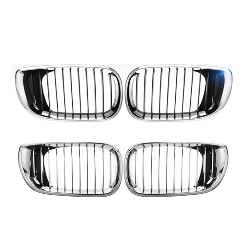 N[tgop[Lhj[O yA ƌ݊ BMW E46 4hAZ_ 320i 325i 325Xi 330i tFCXtg 2002-2005 t[hOΉ(Chrome W Black)