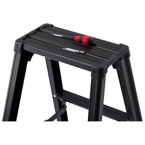 Amazon.co.jp: 専用脚立 脚軽 BLACK 4段 RZB-12b (1.09m) [並行輸入品 