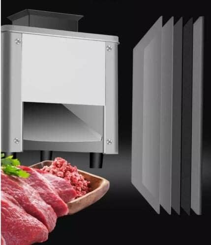 Commercial Stainless Steel Meat Slicer Full Automatic Home Meat Desktop 220V