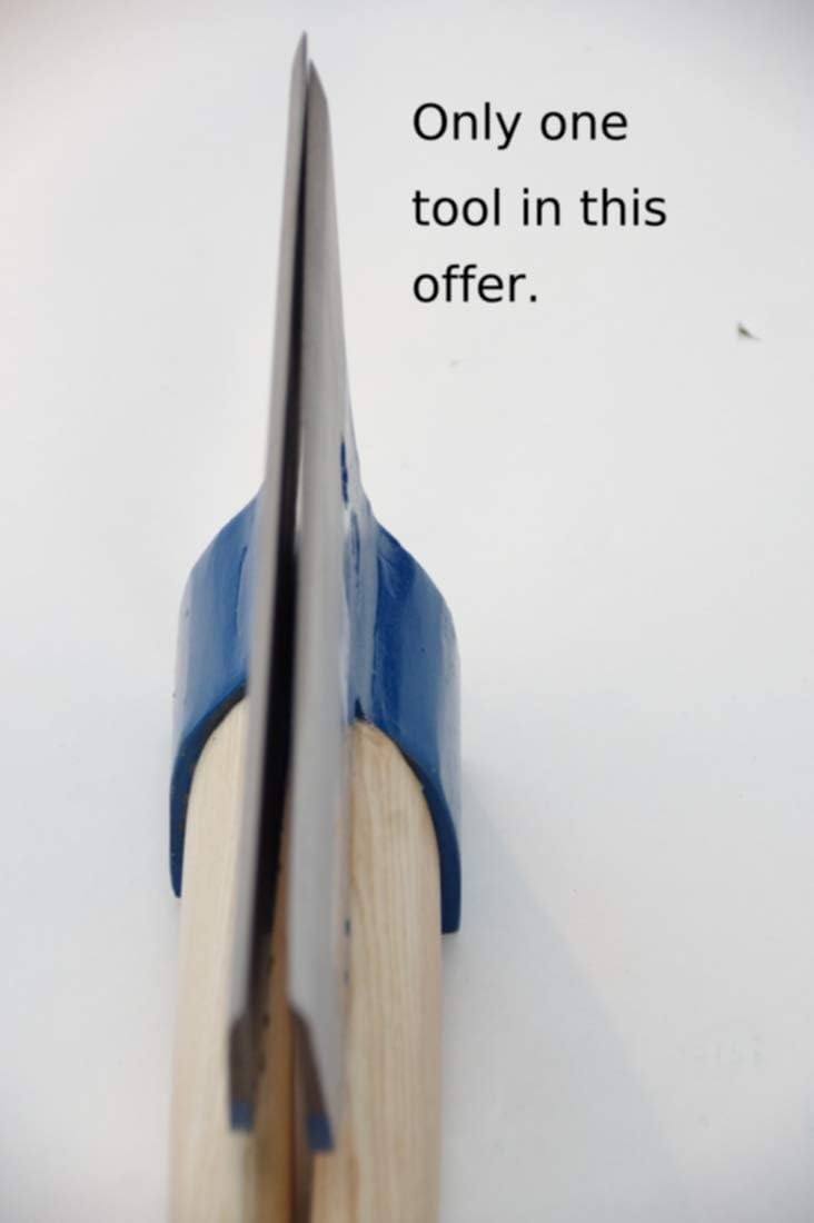Muller Big and Long Broad Axe Ash Handle Left Bevel Made in Austria 2045,010