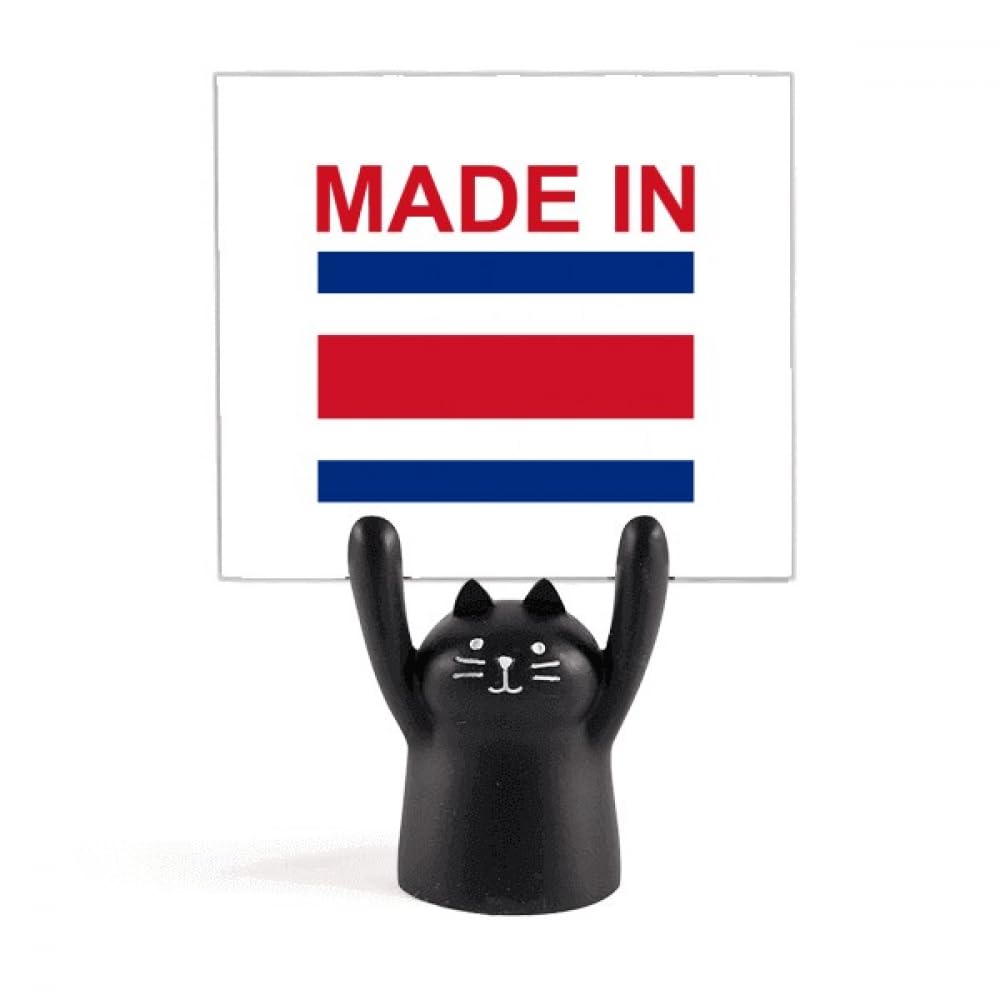 Support pour mémo chat noir élégant pour ranger le bureau