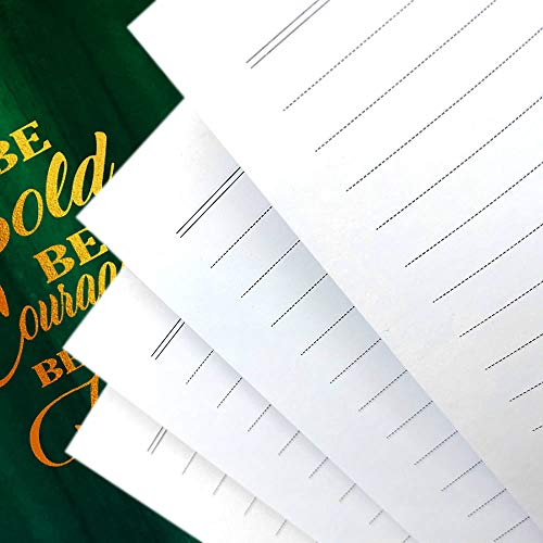 Inspirational Spiral Notebook Gifts For Women Teens Girls, Be Bold Be Courageous Be Your Best, Motivational Affirmation Notebook Journal For School Classroom Work, 160 Lined Pages, 6.2" X 8.25" #TOP4