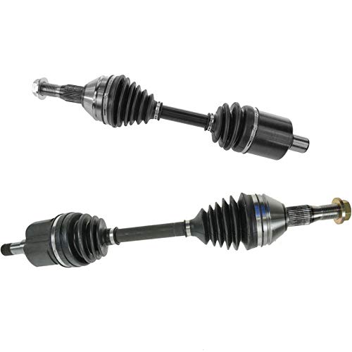 Image of TRQ Front Driver & Passenger Side CV Axle Assembly Set for 00-05 Buick LeSabre 06-08 Lucerne 01-02 Oldsmobile Aurora 00-05 Pontiac Bonneville 97-04 Park Avenue 97 Riviera