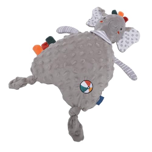 Topiky Couverture de sécurité Confortable pour bébé, en Peluche, pour Garçons et Filles, Nouveau-nés, Jouet Animal en Peluche, Dentition Douce, Confort de sécurité