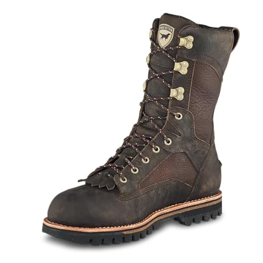 Irish Setter Men's 880 Elk Tracker Waterproof 200 Gram 12" Big Game Hunting Boot,Brown,10.5 EE US