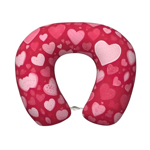 Almohada viscoelástica U de viaje 25 cm x 30 cm miniatura 1