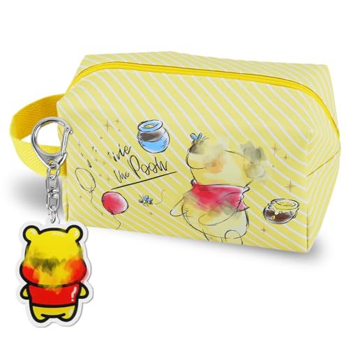 Set de 2 neceseres con Llavero y Neceser de Maquillaje con Dibujos Animados Neceser de Viaje Neceser de Gran Capacidad Regalo para niñas