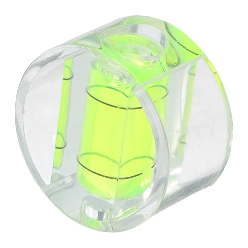 水準器 スコープレベリングキット 小さな泡レベル rvリングバブル RVルバブル レイアウト測定ツール 小さなの泡 多機能 アクリル Light Green
