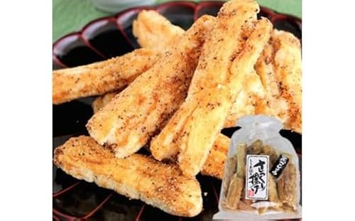 工場直送 さっくり揚げ [黒胡椒] 10袋入|おかき せんべい 菓子 もち米 ヘルシー さくさく おやつ [0460]