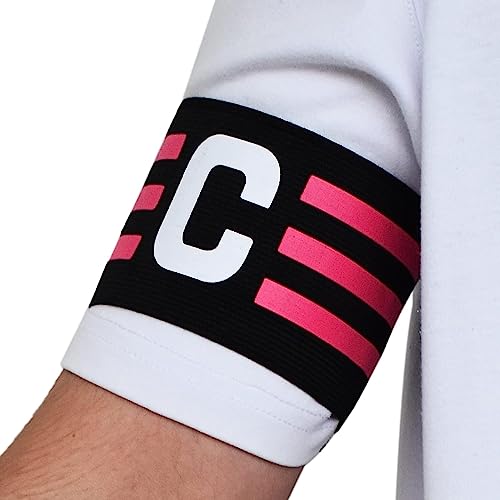 Captains Armband, Football Captain's Armbands for Kids, Big C Captain Arm Bands for Adult/Junior&Youth Soccer Hockey Rugby Netball Tennis Sports - Image 8