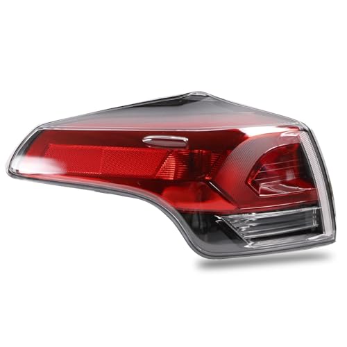 Tail Light Outer Compatible With 2016 2017 2018 Toyota Rav4 Left Driver Side Taillight without bulbs Replace 815500R061 Halogen