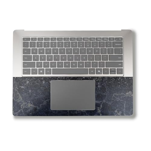 Image of Laptop Skin Compatible with Alienware M18 R2 (2024) - Dark Shimmer Marble - Premium 3M Vinyl Protective Wrap Decal Cover - Easy to Apply | Crafted in The USA by MightySkins