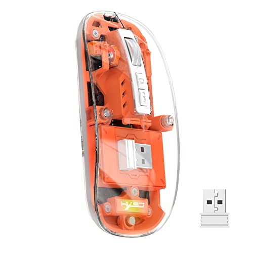 【4 DPI regolabili e fino a 2400 DPI】 Questo mouse ottico sottile supporta 4 livelli di regolazione DPI (800-1200 -1600-2400), è possibile regolare la velocità del mouse in base alle proprie esigenze. Il mouse wireless per laptop non necessita di alcun driver, plug and play direttamente. Adatto per essere maneggiato da entrambe le mani in base al design simmetrico, il design aerodinamico ed ergonomico offre alla tua mano il massimo supporto per un comfort duraturo.